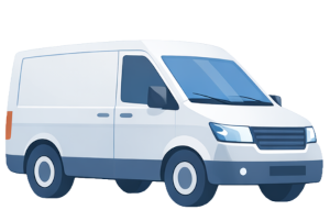 VisoFleet delivery van